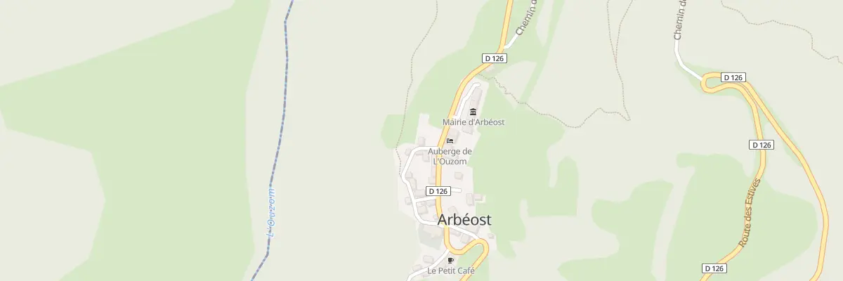 Plan du 2 Rle des Chevriers à Arbéost