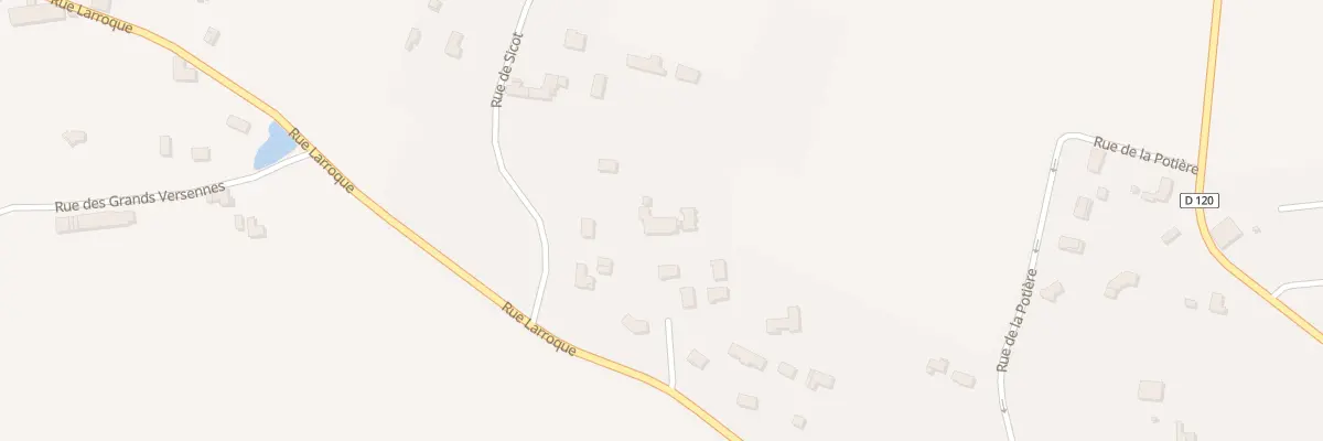 Plan du 50 Rue Larroque à Saint-Ciers-d’Abzac