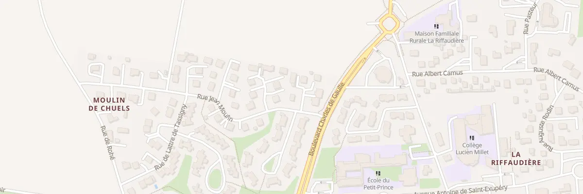 Plan du 12 Rue jean moulin à Doué-en-Anjou