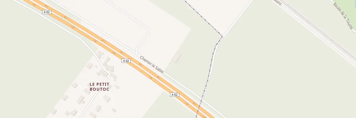 Plan du 198 Le Lanusquet à Fargues