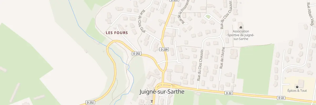 Plan du 3 Imp du Chene Vert à Juigné-sur-Sarthe