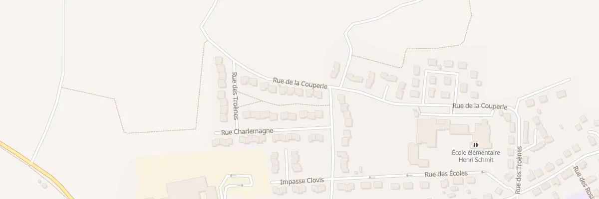 Plan du 7 Rue La Couperie à Villaines-la-Juhel