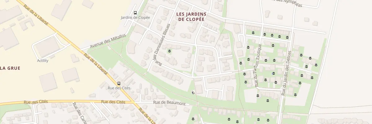 Plan du 19 Rue des Danseuses bleues à Giberville