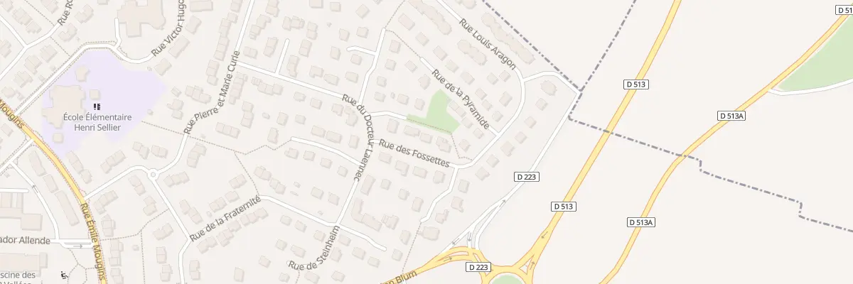 Plan du 5 Rue des Fossettes à Colombelles