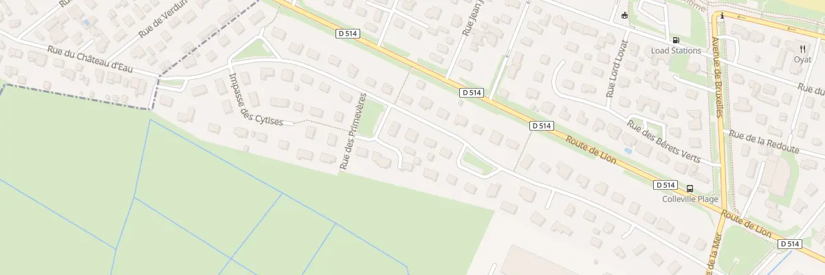 Plan du 39 Rue de la Fontenelle à Colleville-Montgomery