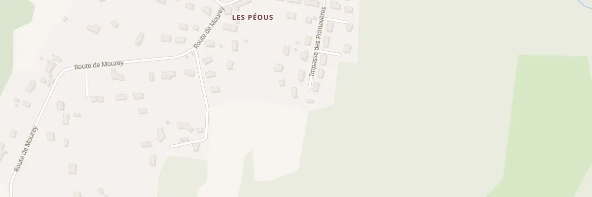 Plan du 27B Les Peous au Nizan