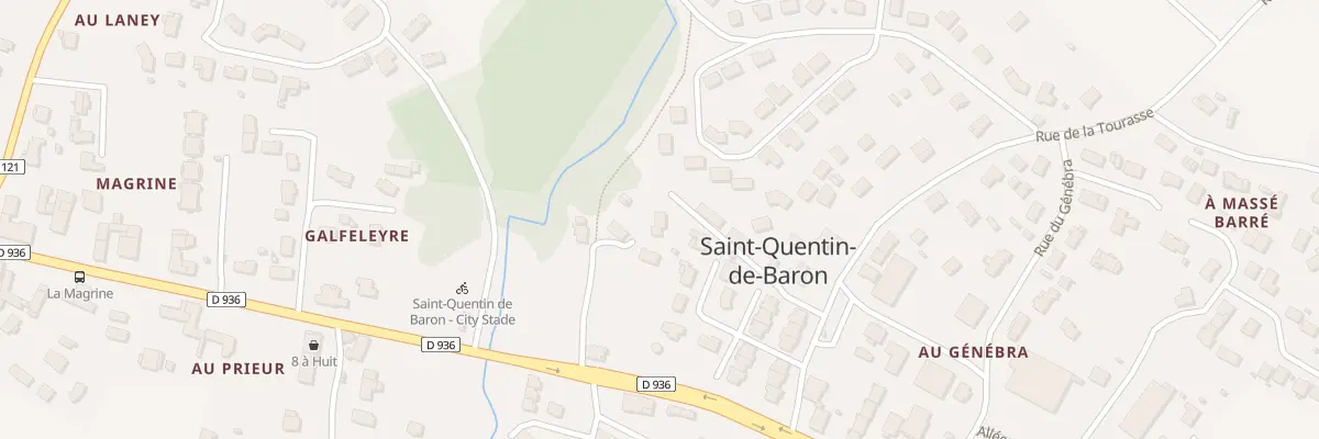 Plan du 1 Che de la Tour à Saint-Quentin-de-Baron