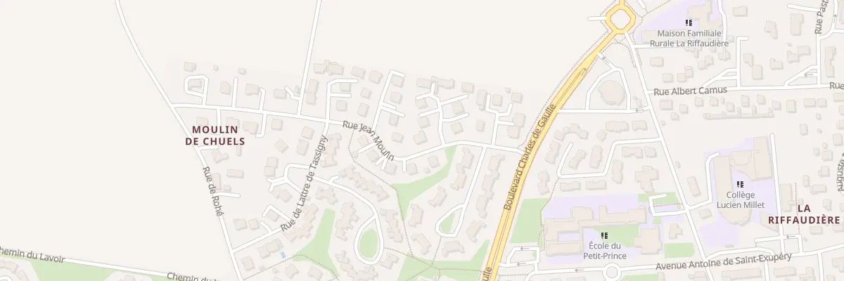 Plan du 28 Rue jean moulin à Doué-en-Anjou