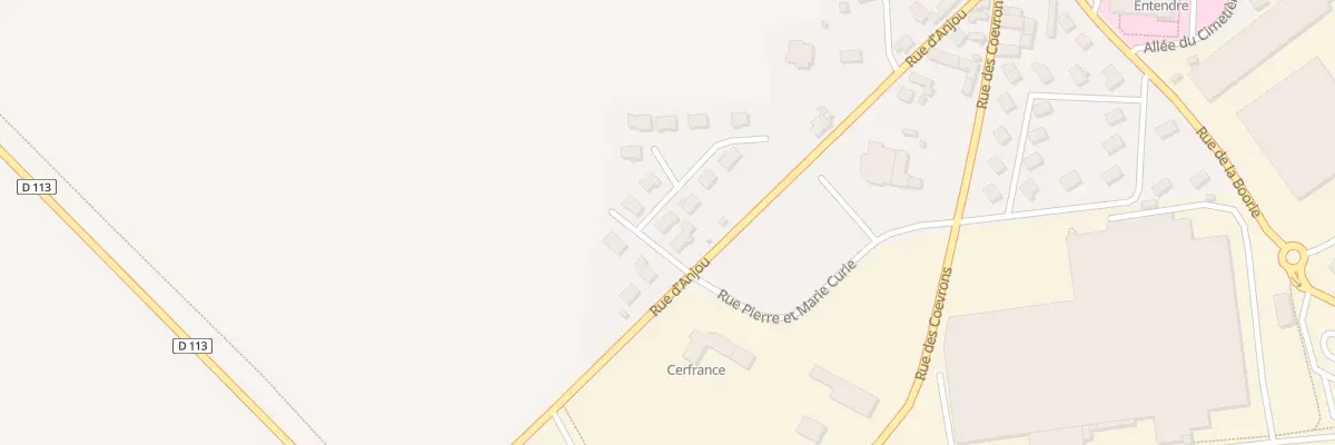 Plan du 17 Lot Les Petites Fontaines à Villaines-la-Juhel