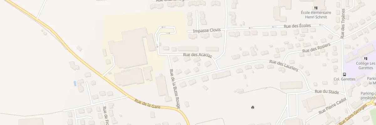 Plan du 6 Rue des Acacias à Villaines-la-Juhel