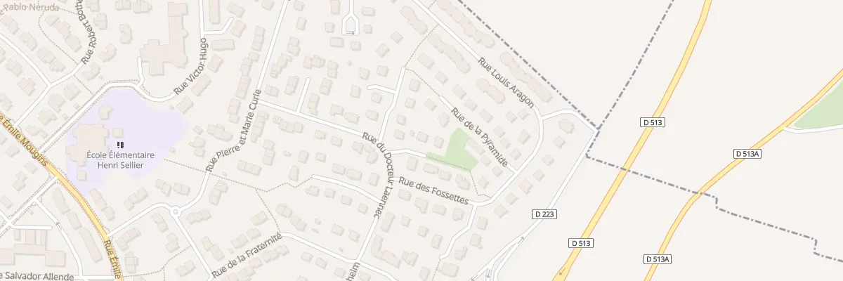 Plan du 10 Rue Laennec à Colombelles