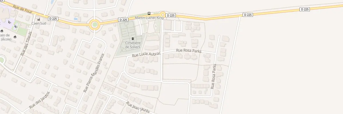 Plan du 4 Rue Rosa Parks à Soliers