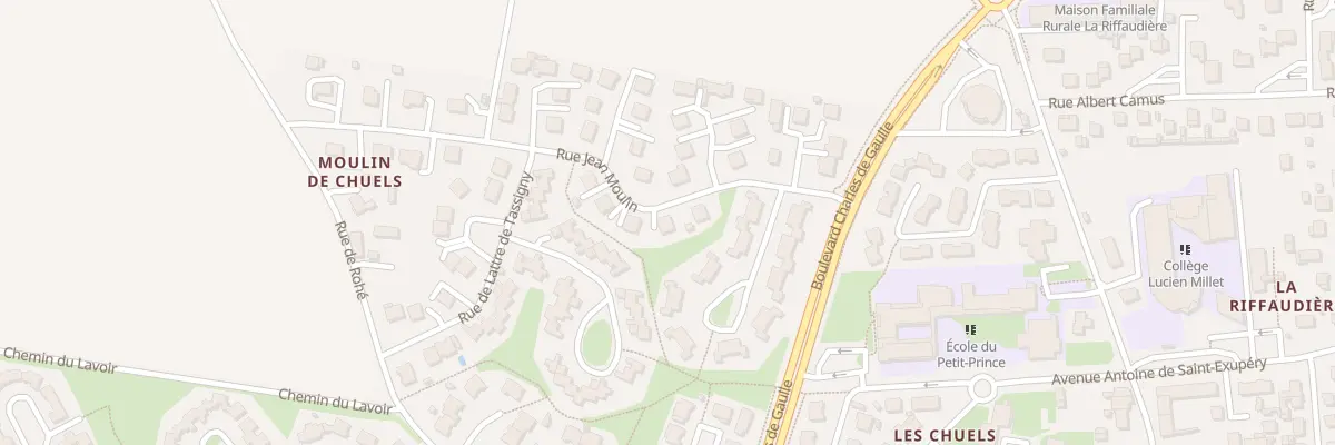 Plan du 3 Rue jean moulin à Doué-en-Anjou