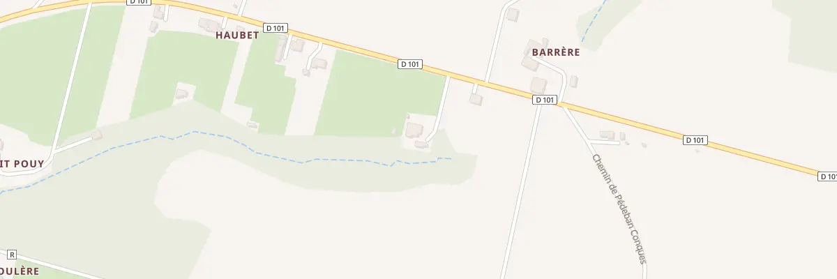 Plan du 674 Rte d’Arthez à Villeneuve-de-Marsan