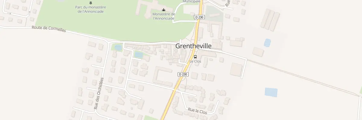 Plan du 4 Imp du Village à Grentheville