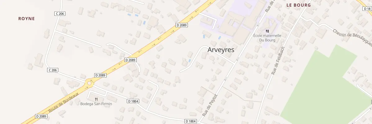 Plan du 12 Imp des Rouges Gorges à Arveyres
