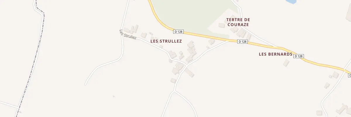 Plan du 154 Les Struliez à Saillans