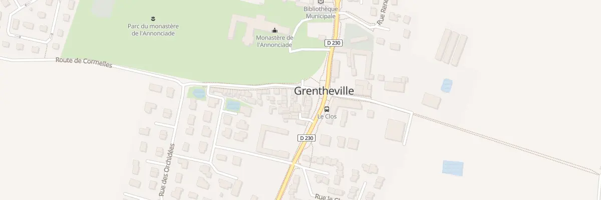 Plan du 5039 Le Bourg à Grentheville