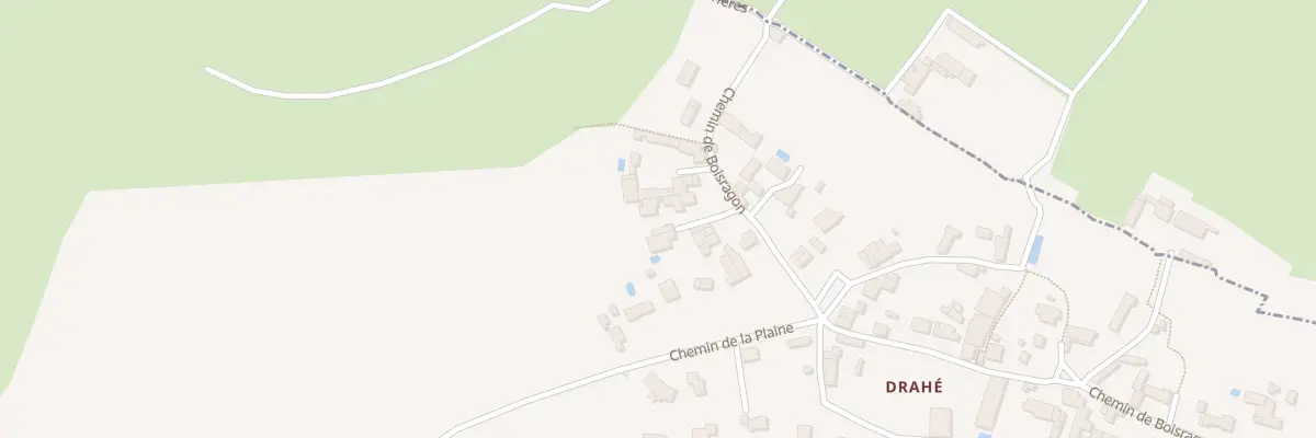 Plan du 43 Rte de Boisragon Drahé à La Crèche