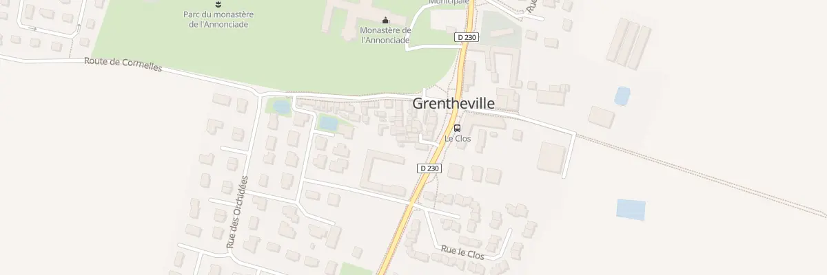 Plan du 3 Imp du Village à Grentheville