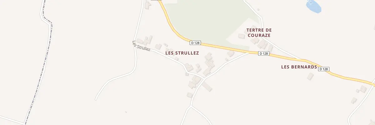 Plan du 50 Les Struliez à Saillans