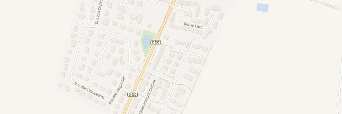 Plan du 10 Rue du 18 Juillet 1944 à Grentheville
