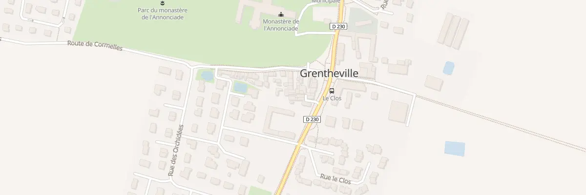 Plan du 5 Imp du Village à Grentheville