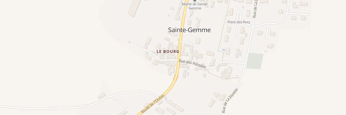 Plan du 2 Che de l’Ardinais à Sainte-Gemme