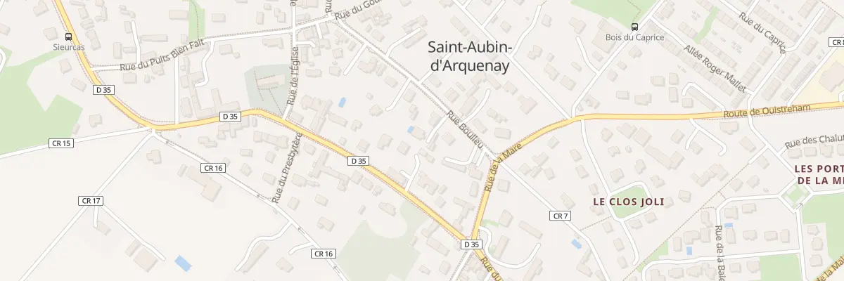Plan du 5 Rue Boulleu à Saint-Aubin-d’Arquenay