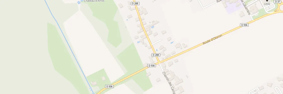 Plan du 4 Rue des Pyrénées à Arros-de-Nay