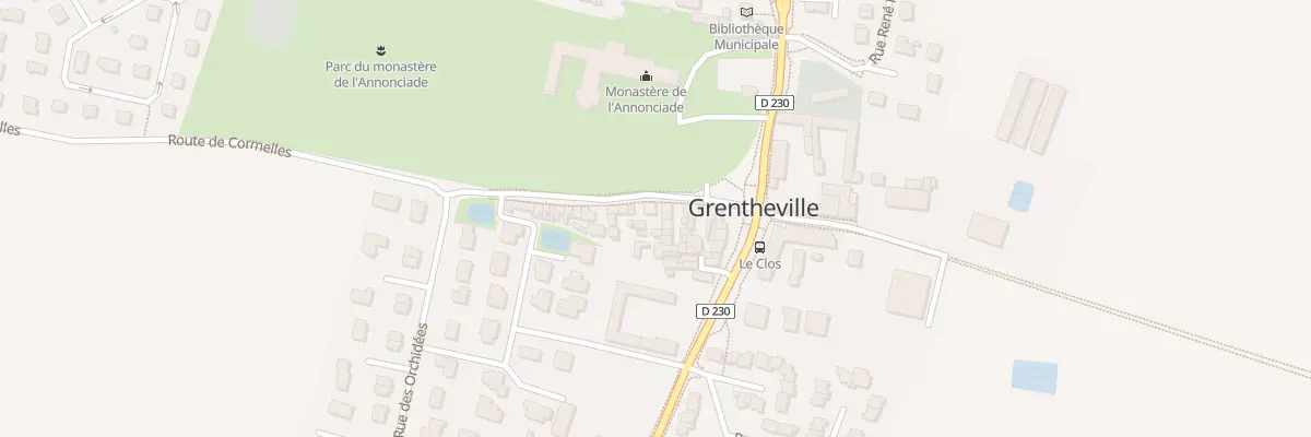 Plan du 11 Rte de Cormelles à Grentheville