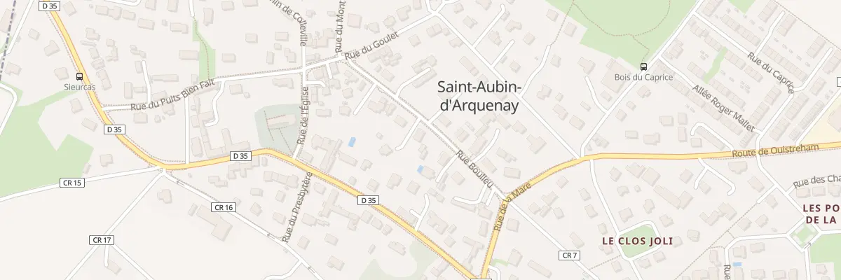 Plan du 11 Rue Boulleu à Saint-Aubin-d’Arquenay