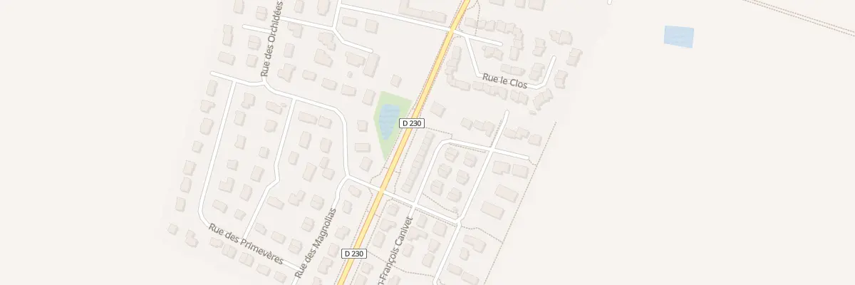 Plan du 17 Rue du 18 Juillet 1944 à Grentheville