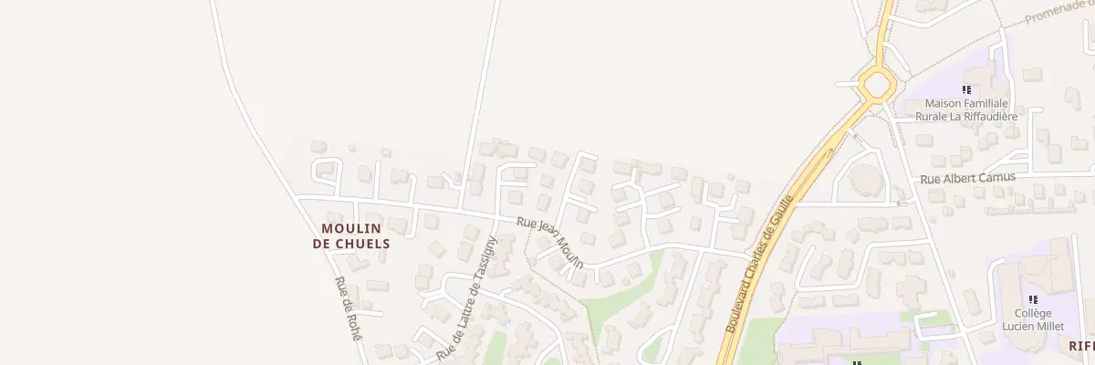 Plan du 40 Rue jean moulin à Doué-en-Anjou