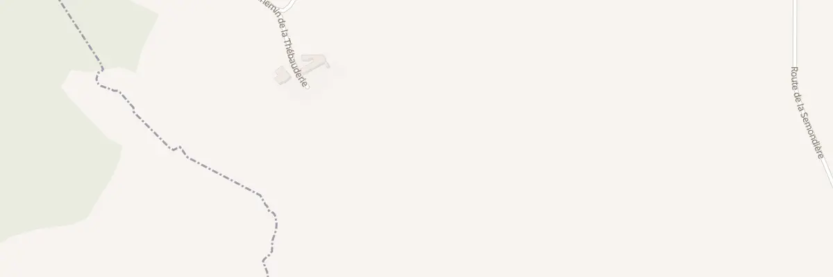 Plan du 385 Che de la Thebauderie à Izé