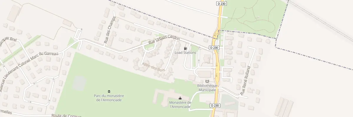 Plan du 7 Rue des Hameaux à Grentheville