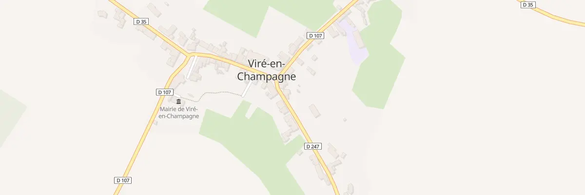 Plan du 1 Rue des Charmes à Viré-en-Champagne
