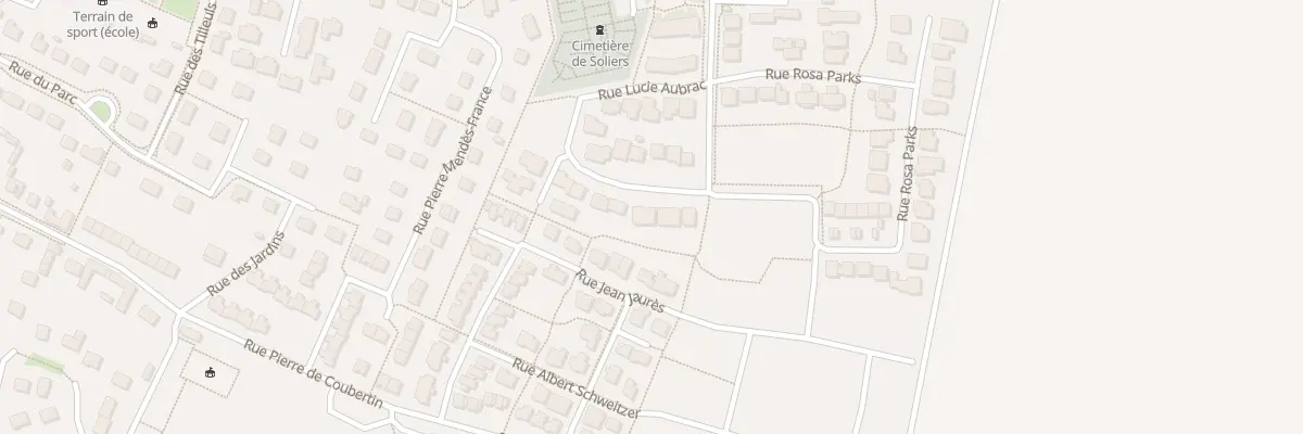 Plan du 20 Rue Lucie Aubrac à Soliers