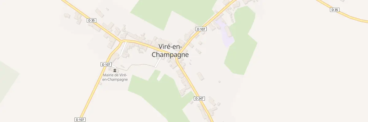 Plan du 14 Rue Principale à Viré-en-Champagne