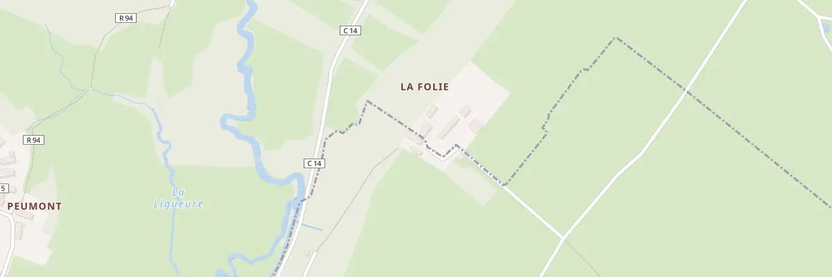 Plan du 79 Chem de la Folie à Azay-le-Brûlé