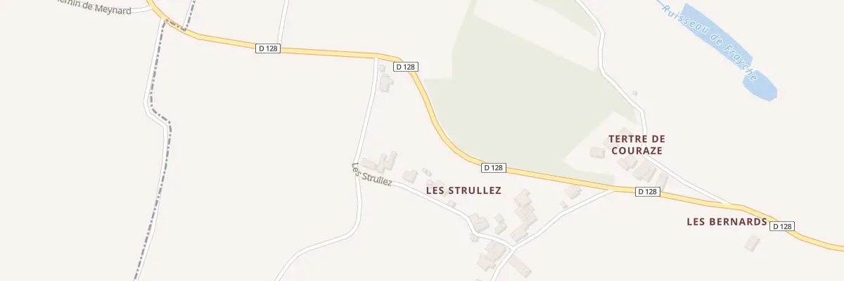 Plan du 10 Les Struliez à Saillans