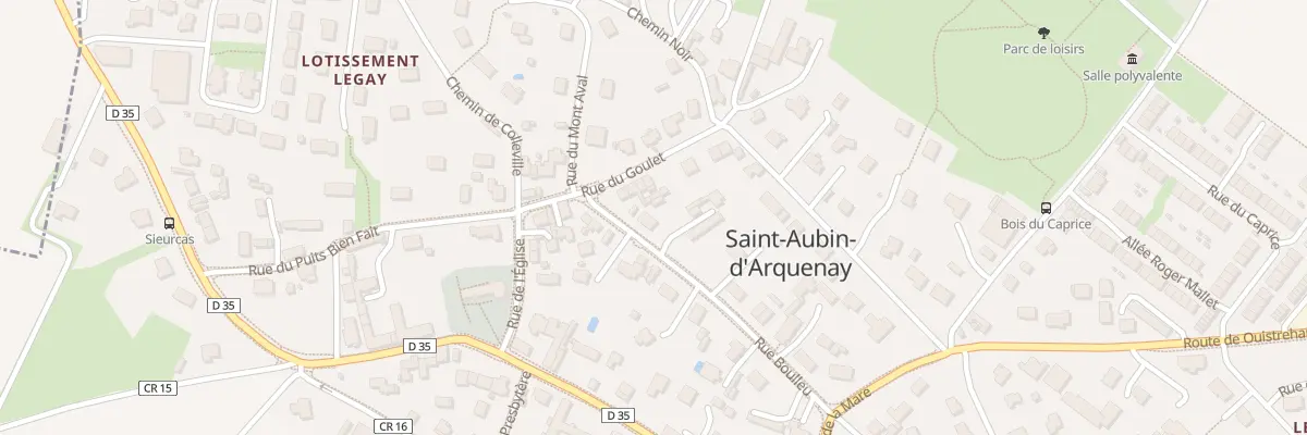 Plan du 24 Rue Boulleu à Saint-Aubin-d’Arquenay
