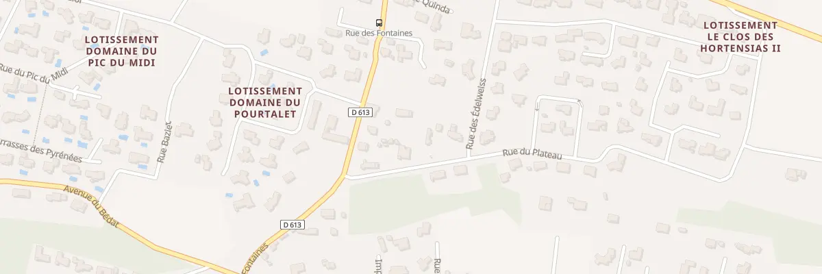 Plan du 20 Rue des Fontaines à Lée