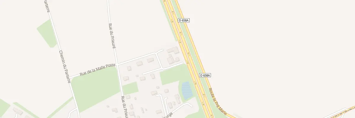 Plan du 1 Rue de la Malle Poste à Cintheaux