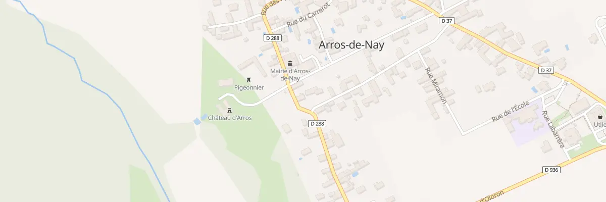 Plan du 11 Rue des Pyrénées à Arros-de-Nay