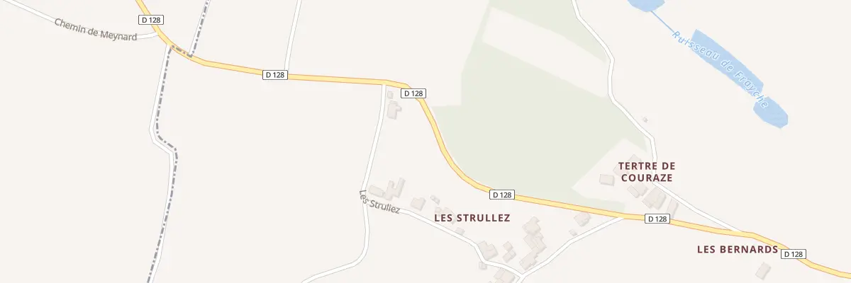 Plan du 11 Les Struliez à Saillans