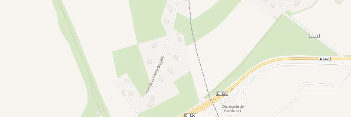 Plan du 12 Rue de la Petite Bruyère à Gouvix