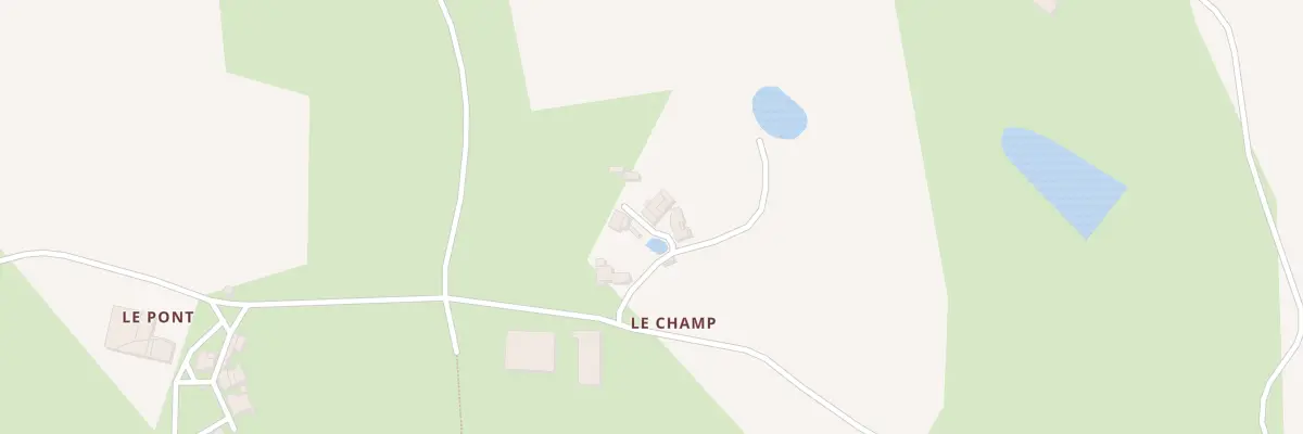 Plan du 5143 Le Champ à Verruyes