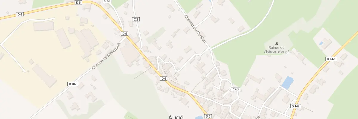 Plan du 5498 Rue de la Croisée à Augé