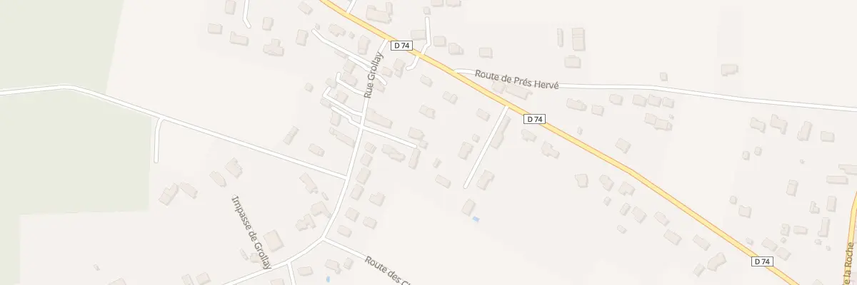 Plan du 89 Rue Grollay à Mazé-Milon